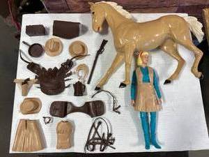 1960�s Jane West, Horse Flame & Accessories