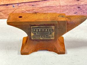 Rusty Farmall Anvil 8 Inch Wide