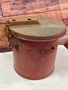 Justrite Vintage Metal Safety Can