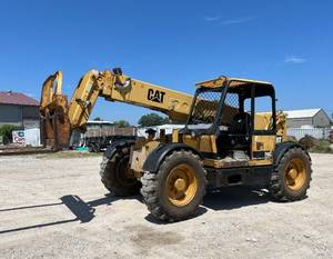 lot 46 image: 1998 Caterpillar TH63 Telehandler