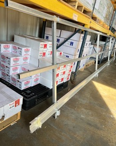 lot 157 image: Aluminum Guard Rail, 24 Foot