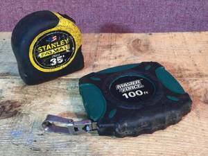 lot 17 image: Stanley 35 Fat Max - Master Force 100ft