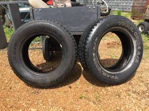 lot 13 image: Pair Trail Guide AP Pickup Tires 24570R17
