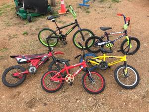 lot 63 image: 5 Boys Bike Blowout