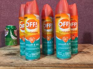 lot 141 image: 5 Cans OFF Insect Repellent