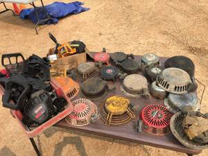 lot 199 image: Variety Engine Recoil - Chainsaw Parts