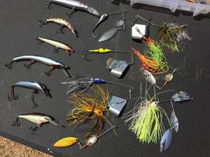 lot 125 image: Group Rapala - Spinner Baits - Fishing Lures