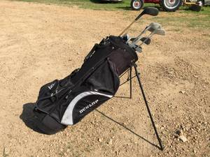 lot 221 image: Dunlop Golf Clubs - Bag Plus B-1 Bomber Club