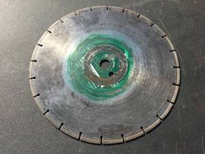 lot 232 image: Masterforce 14 Carbide Cut-Off Blade