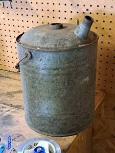 lot 175 image: Vintage Metal Gas Can