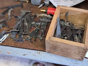 lot 207 image: Lot of  Assorted Hinges