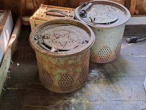 lot 245 image: Lot of (3) Bait Buckets