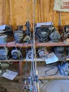lot 247 image: Lot of (9) Fishing Rods