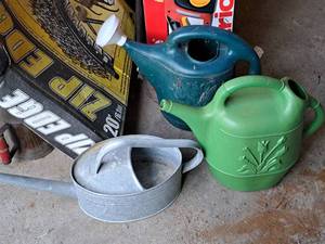 lot 284 image: Lot of (3) Watering Cans