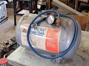lot 137 image: MVP Tire & Wheel Care Handy Portable Air Storage Tank W-1005