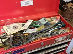 lot 139 image: Hand Tools & Hardware - Needlenose Pliers (new), Pliers, Screwdrivers, Clasp Hook, Misc.