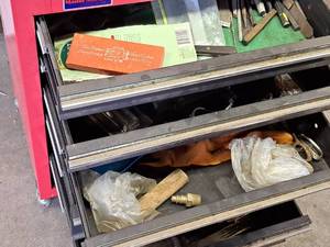 lot 143 image: Hand Tools & Hardware - Files, Punches, Wrenches, Hammers, Screwdrivers, Air Chucks, Sockets, Misc.