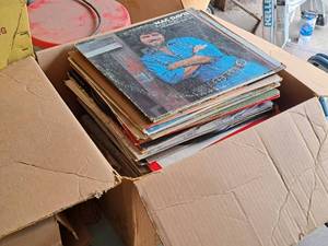 lot 311 image: Lot of (60) Vintage LP Record Albums