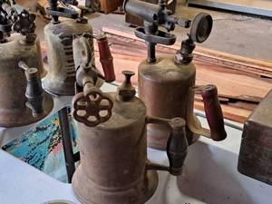 lot 376 image: Lot of (2) Vintage Torches