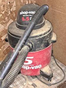 lot 124 image: Wet-Vac 5-Gallon WetDry Vacuum