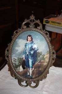 lot 540 image: Blue Boy theme Framed Wall Art