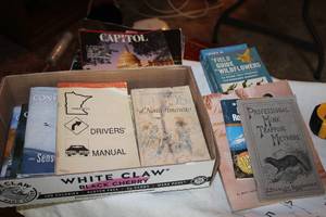 lot 546 image: Lot of  Books (in a cardboard flat)