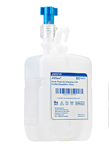 MSRP $2500  50 Cases (12cs) AMSINO AMSure Sterile Water for Inhalation USP Prefilled Humidifier AS0552 - Expiration 324