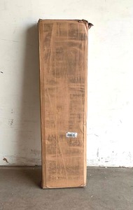 lot 50 image: Tvilum Austin 8 Drawer Double Dresser with Oak Structure and White High Gloss Finish