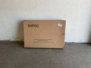lot 27 image: Safco Products at-Your-Disposal Black Triple 28 Gallon Recycling Center
