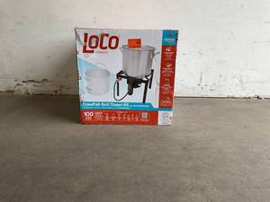 lot 7 image: Loco 100 qt. Propane Single Burner Boiling Kit in Stainless