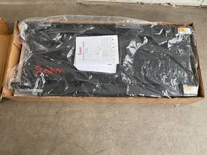 lot 73 image: Sunny Health & Fitness Foldable Gray Manual Walking Treadmill