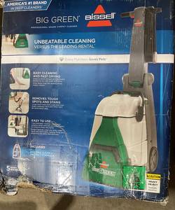 lot 3 image: Bissell Big Green Professional Carpet Cleaner Machine