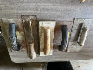 lot 29 image: Concrete Trowels