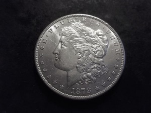 lot 2 image: 1878 S Morgan Silver Dollar