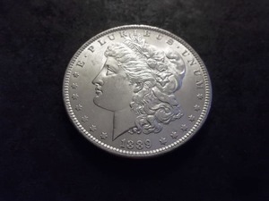 lot 23 image: 1889 Morgan Silver Dollar