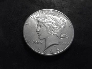 lot 40 image: 1926 S Peace Silver Dollar