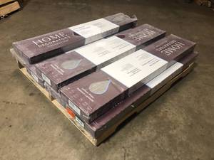 lot 30 image: Pallet of TrafficMaster Silverton Oak 12 mm T x 7.5 in. W Water Resistant Laminate Wood Flooring (23.7 sqftcase) (7 Boxes) Customer Returns See Pictures