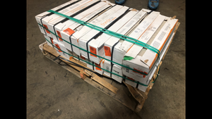 lot 31 image: 12 Boxes of Florida Tile Home Collection Burlington Walnut 6 in. x 24 in. Porcelain Floor and Wall Tile (14 sq. ft.  case)  Customer Returns See Pictures