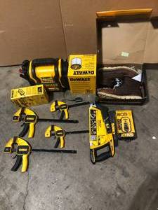 lot 53 image: Lot of Mixed Dewalt Tools and Hardware  Various Models and Conditions  Customer Returns See Pictures