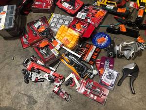 lot 54 image: Lot of Mixed Tools and Hardware  Various Models and Conditions  Customer Returns See Pictures