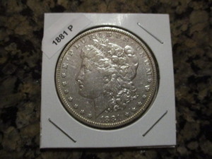 1881-P (Philadelphia Mint) Morgan Silver Dollar