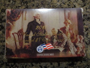 2010 United States Mint Presidential Proof Set (Fillmore, Pierce, Buchanan and Lincoln)
