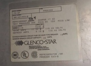 commercial freezer