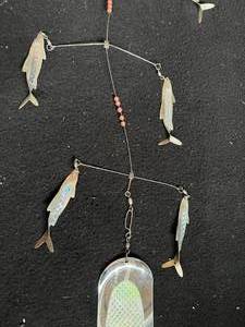 lot 27 image: Outdoor Fishing or Garage Decor