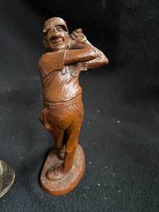 lot 34 image: Wooden and Other Decorative Statues