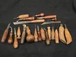 Leather Carving Tools, Antiques & Furniture