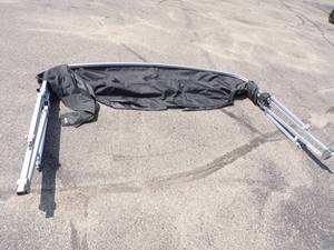 lot 4 image: Bimini Top for 2013 Northwoods Pontoon