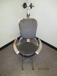 lot 4 image: Vintage portable dental chair from ...