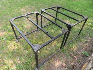lot 11 image: METAL ROLLING CART FRAMES