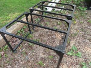 lot 12 image: METAL ROLLING CART FRAMES